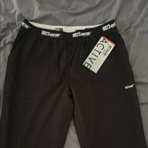 Grey's Anatomy Black Scrub Pants